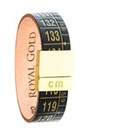 Bracelet Il Centimetro in Leather ROYAL GOLD